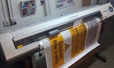 image of our wide format digital printer